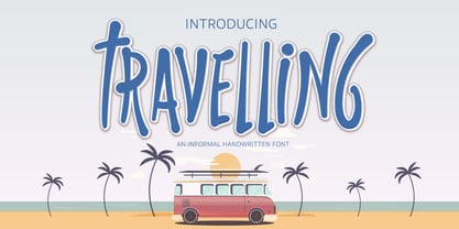 Travelling Font Poster 1