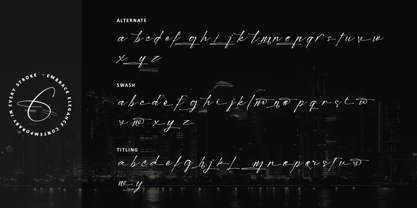 Modern Signature Font Poster 10