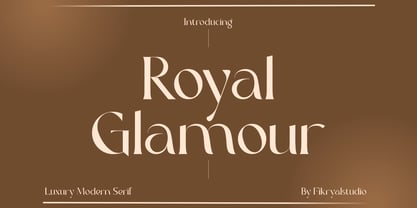Royal Glamour Font Poster 1