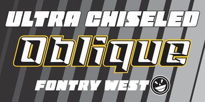 FTY Ultra Chiseled Font Poster 4