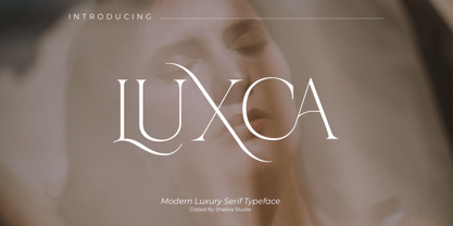 Luxca Font Poster 1