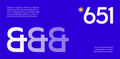 Futuru Font Poster 7