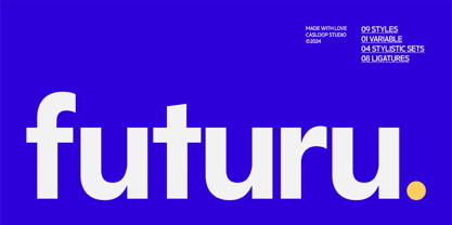 Futuru Font Poster 1