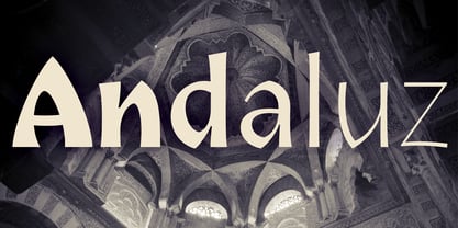 Andaluz Font Poster 1