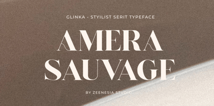 Glinka Font Poster 12