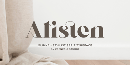 Glinka Font Poster 14