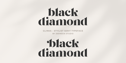 Glinka Font Poster 8