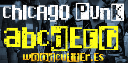 Chicago Punk Font Poster 6