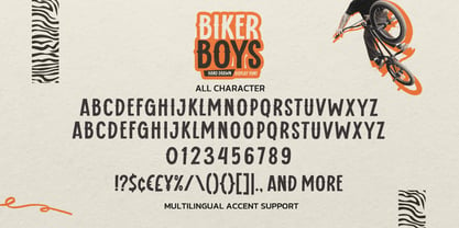 Bikerboys Font Poster 6