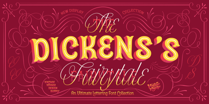 VVDS The Dickens Tale Font Poster 1