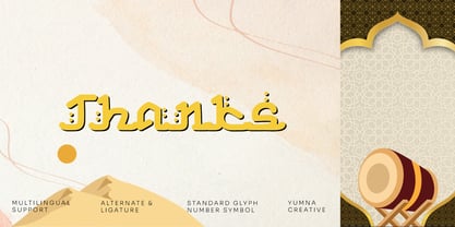 Saifullah Font Poster 4