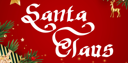 Christmas Delina Font Poster 2