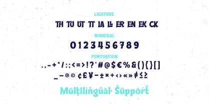 Thellwoenk Font Poster 10