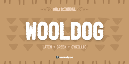 Wooldog Font Poster 1