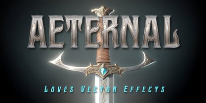 Aeternal Font Poster 3