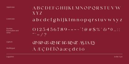 Legquinne Font Poster 7