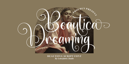 Beautica Dreaming Font Poster 1