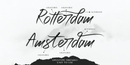 Rattnugidari Font Poster 4