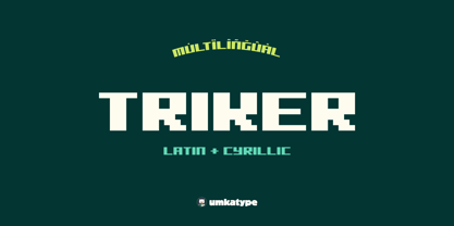 Triker Font Poster 1