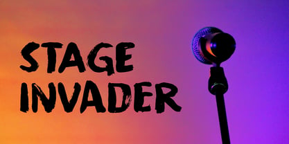 Stage Invader Police Poster 1