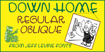 Down Home JNL Font Poster 1