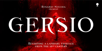 Gersio Font Poster 1