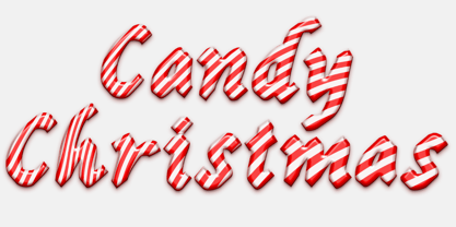 Friendly Christmas Font Poster 3