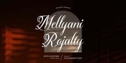 Mellyani Rojalty Font Poster 1