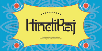 Hindi Raj Font Poster 1