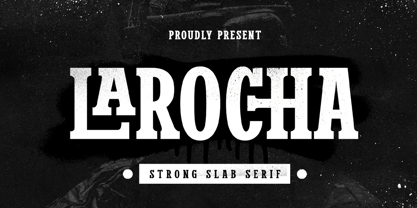 Larocha Font Poster 1