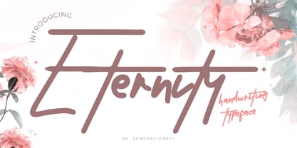 Eternity Font Poster 1
