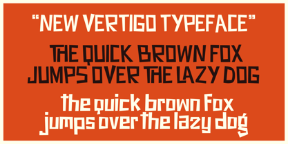 New Vertigo Font Poster 6