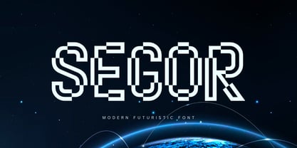 Segor Font Poster 1