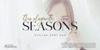 Elegant Season Font Poster 1