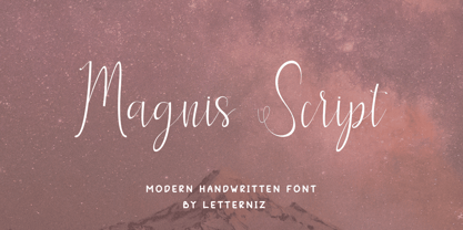 Magnis Font Poster 1