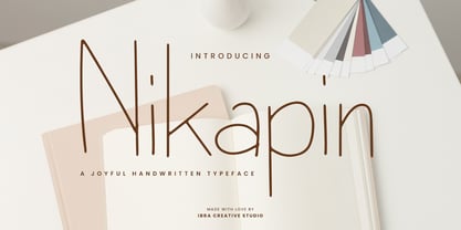 Nikapin Font Poster 1