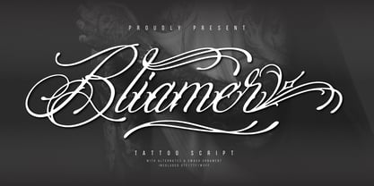 Bliamer Font Poster 1