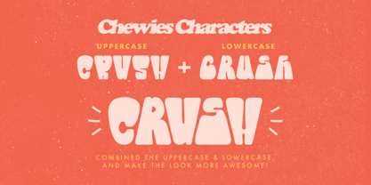 Chewies Font Poster 3