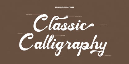 Nelistia Dellasty Font Poster 2