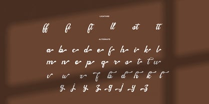 Nelistia Dellasty Font Poster 13