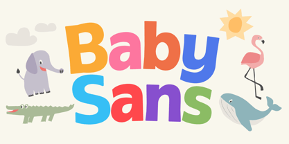 Babysans Font Poster 1