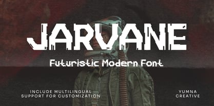 Jarvane Font Poster 1