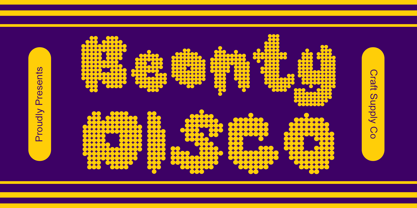 Beonty Disco Font Poster 1