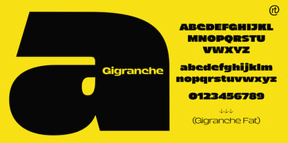 Gigranche Font Poster 4