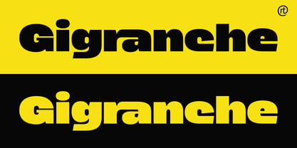 Gigranche Font Poster 6