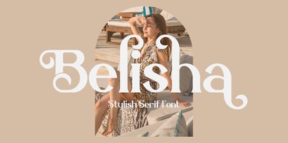 Belisha Font Poster 9