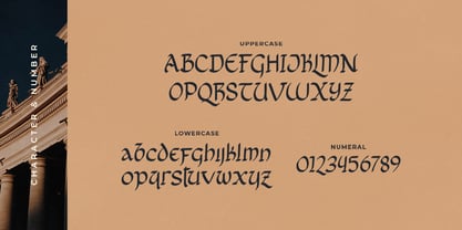 Bricius Font Poster 2
