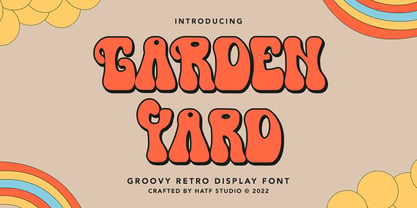 Garden Yard Font Poster 1