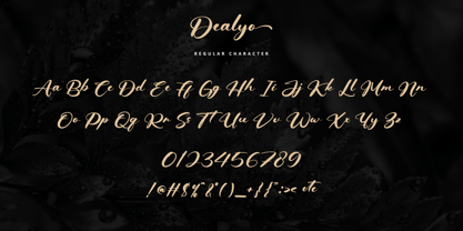 Dealyo Font Poster 11