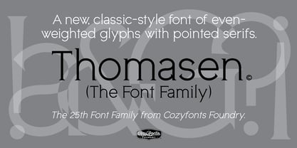 Thomasen Font Poster 5